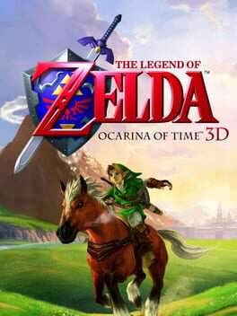 The Legend of Zelda: Ocarina of Time 3D copertina del gioco