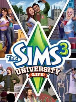 The Sims 3: University Life game cover