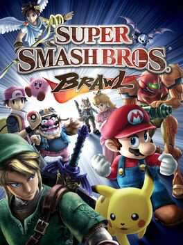 Super Smash Bros. Brawl copertina del gioco